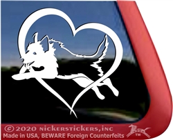 German Shepherd Window Decal