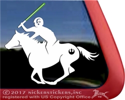 Custom Equestrian Star Wars Rebel Force Decal Horse Trailer Car Truck RV Window Decal Sticker