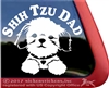 Shih Tzu Mom Dog Car Truck RV Window Decal Stickers