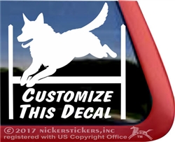 Custom Australian Cattle Dog iPad Car Truck RV Window Decal Sticker