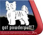 Chinese Crested Window Decal