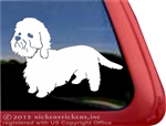 Custom Dandie Dinmont Terrier Dog Car Truck RV Window Decal Sticker