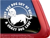 Dandie Dinmont Terrier Dog Car Truck RV Window Decal Sticker