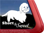 Dandie Dinmont Terrier Dog Car Truck RV Window Decal Sticker