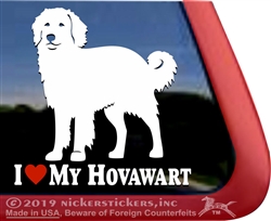 Hovawart Car Truck RV Window Decal Sticker