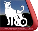 Persian Shepherd Kuchi vinyl dog window auto car truck rv laptop ipad sticker decal