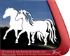 Custom Miniature Horses Vinyl Car Truck RV Trailer Window Decal Sticker