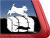 Custom Lakeland Terrier Barn Hunt Dog Vinyl Car Truck RV Window Decal Sticker