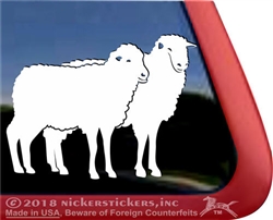 Custom Sheep Window Decal
