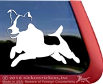Custom Jumping Jack Russell Terrier Dog Car Truck RV Window Laptop Notebook Decal Sticker