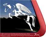 Custom Hunter Jumper Horse Trailer RV Truck Car Window Decal Sticker