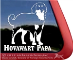 Hovawart Car Truck RV Window Decal Sticker