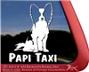 Papillon Window Decal