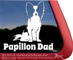 Papillon Window Decal