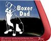 Boxer Dog Car Auto Window iPad Decal Sticker
