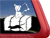 Yorkshire Terrier Barn Hunt Dog Car Truck RV Window Decal Sticker