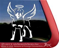 Custom Rottweiler Dog Car Truck RV Window Decal Sticker