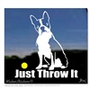 Boston Terrier Window Decal