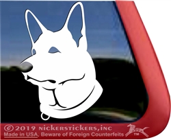 Custom German Shepherd Dog Car Truck RV Window Decal Sticker