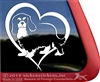 Custom Cavalier King Charles Spaniel Dog Car Truck RV Window Decal Sticker