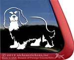 Custom Cavalier King Charles Spaniel Dog Car Truck RV Window Decal Sticker