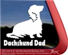 Dachshund Window Decal