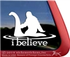 Bigfoot Big Foot Sasquatch Loch Ness Monster  Window Decal