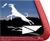 Custom Whippet Dog Vinyl Car Truck RV Window Decal Sticker
