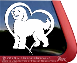 Custom Barbet Auto Window Decal