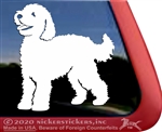 Custom Barbet Auto Window Decal