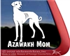 Azawakh Sighthound Window Decal