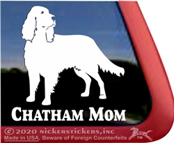 Chatham Hill Retriever Window Decal