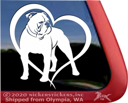 Olde English Bulldogge Window Decal