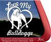 Olde English Bulldogge Window Decal