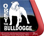 Olde English Bulldogge Window Decal