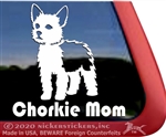 Chorkie Dog Car Truck RV Window Decal Sticker