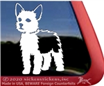 Custom Chorkie Dog Car Truck RV Window Decal Sticker