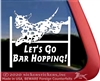 Dalmatian Agility Dog Car Truck RV Window Decal Sticker