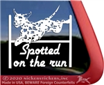 Dalmatian Agility Dog Car Truck RV Window Decal Sticker