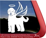 Custom Goldendoodle Labradoodle iPad Car Truck RV Window Decal Sticker