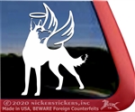 Custom Belgian Malinois Dog Car Truck RV Window Decal Sticker