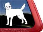 Custom Border Terrier Dog Vinyl Car Truck RV Window Decal Sticker