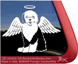 Old English Sheepdog Window Decal