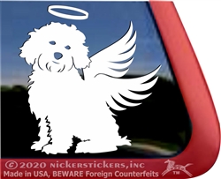 Custom Cavapoo Dog Window Decal