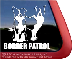 Border Collie Dog Car Truck RV Window Decal Sticker