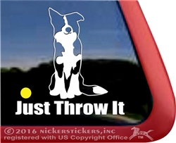 Border Collie Car Truck RV Window Decal Sticker