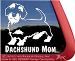 Wirehaired Dachshund Window Decal