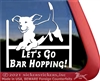 Beagle Agility Dog Decal Sticker Car Auto Window iPad