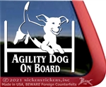 Beagle Agility Dog Decal Sticker Car Auto Window iPad