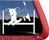 Custom Beagle Agility Dog Car Truck RV Window Decal Sticker